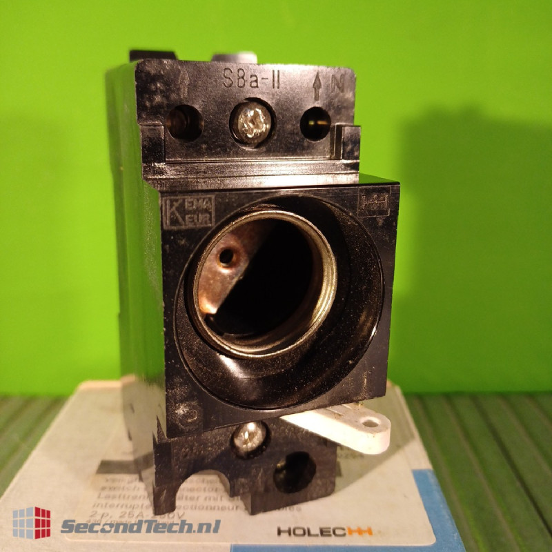 Holec HH S8a-II 1313.856 Switch-Disconnector-Fuse 250V 25A