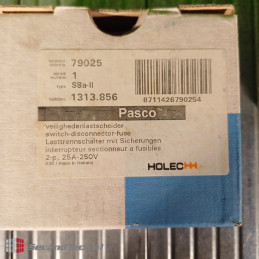 Holec HH S8a-II 1313.856 Switch-Disconnector-Fuse 250V 25A
