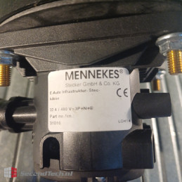 Mennekes Mennekes 30027 Klappdeckel IEC 62196 Part No. 31016