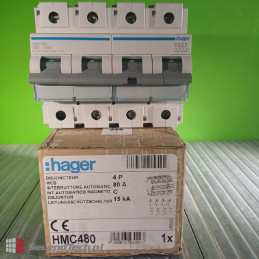 NEW! Hager HMC480 4P 80A C15kA