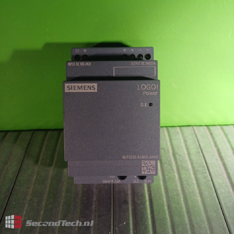 Siemens LOGO! Power 6EP3332-6SB00-0AY0 240V/AC 50/60 Hz