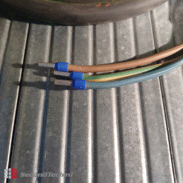 2 Pcs. Mennekes AM-TOP IP44 Blue Cable Mount 3P Industrial Power Plug