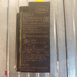 NEW! STAHL 8060/2-1-WH-60