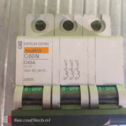 Merlin Gerin Multi 9 C60N D63A 3P 24609