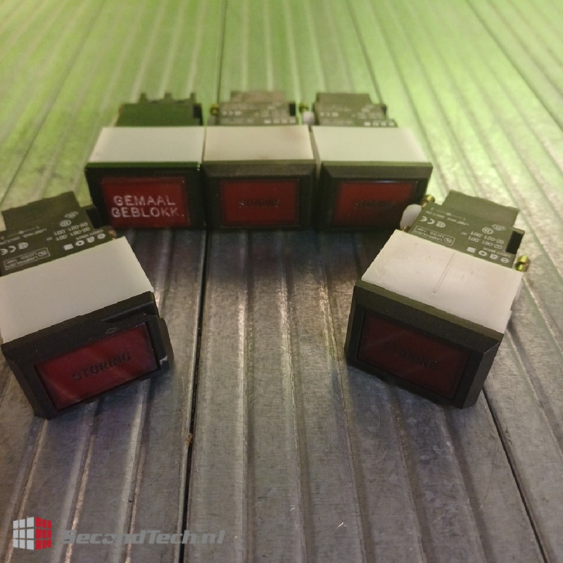 EAO 02-021.001 Indicator Actuator Red 5 Pcs. EAO 02-021.001 Indicator Actuator Red 5 Pcs.