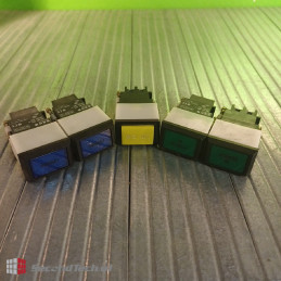 EAO 02-021.001 Indicator Actuator Yellow/Blue/Green 5 Pcs.