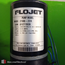 Flojet NEW! 2100-224 Industrial Demand Pump  220 V AC 50/60 Hz 02100224A