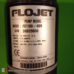Flojet NEW! R2100-609 Industrial Series Bypass Pump Code R2100609A 12 V DC