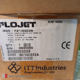 Flojet NEW! R2100-222 Industrial Series Demand Pump R2100222A 220/240 V AC    60 Hz