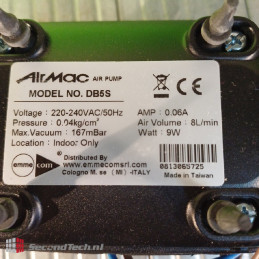 Airmac NEW! Linear Air Pump DB5S 220 V AC 50 Hz 8 Lpm