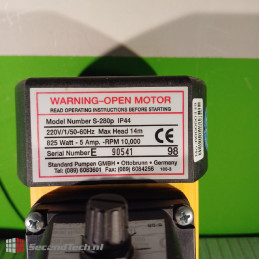 Standard Pump Drum Pump Motor S-280p 220 V 50/60 Hz 825Watt IP44