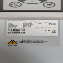Emotron  FDU 2.1 - AC Drive