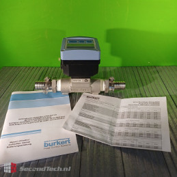 Bürkert  S030 Mechanical flow sensor FPM Plastic Wheel 424012+ Bürkert transmitter SE35/8035-Coil Induction DN25