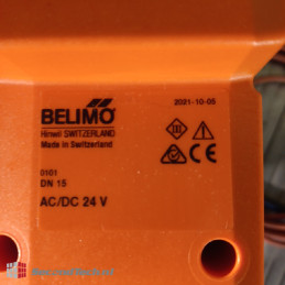 Belimo NEW! EV015R+BAC3 Energy V. DN15, EU/AP, 2-w, V0.35 l/s