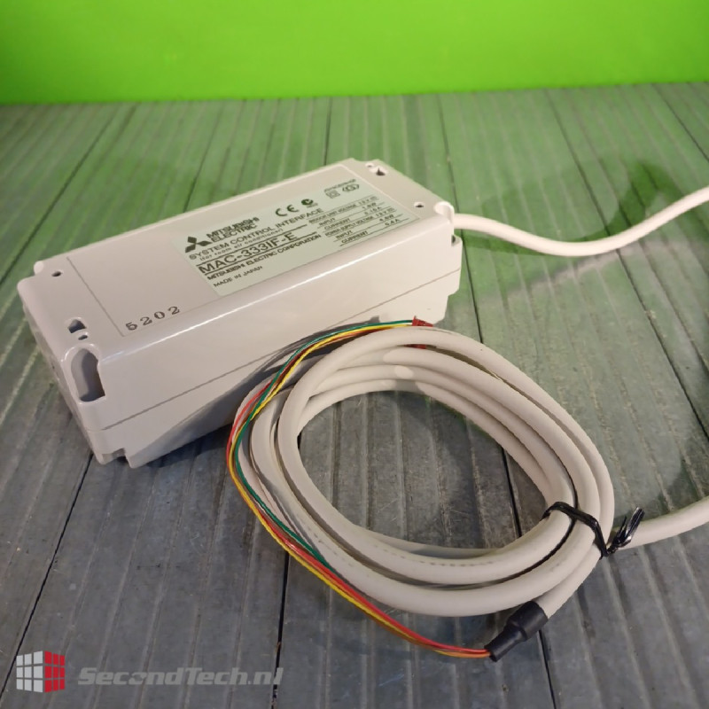 Mitsubishi NEW! MAC-333IF-E 516333 System Control Interface 12 V DC Mitsubishi NEW! MAC-333IF-E 516333 System Control Interface 12 V DC