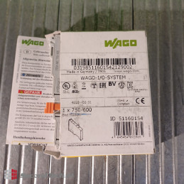 WAGO NEW! 750-600 End Module I/O  24 V DC
