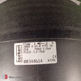 Bürkert  NEW! Type 2000 2/2-way angle seat valve  DN65 PN25