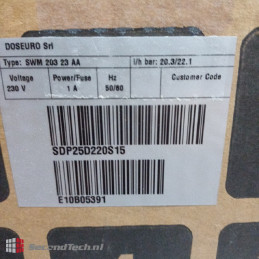 Doseuro NEW! SWM 203 23 AA 230 V AC 50/60 Hz 20 L/h 3 Bar