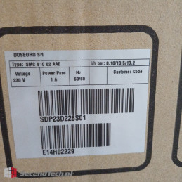 Doseuro SMC 810 02 AAE 230 V AC 50/60 Hz L/h Bar: 8.10/10.5/13.2