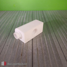 Tapflo NEW! 6-050-13-1 In/Outlet PTFE Dimensions 98/44/38mm Part Size T50 Thread 1/2"