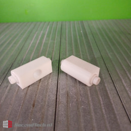 Tapflo NEW! 2 Pcs. 6-009-13-1 In/Outlet PTFE Dimensions 62/25,2/21,5mm Thread 1/4" Part Size TR9