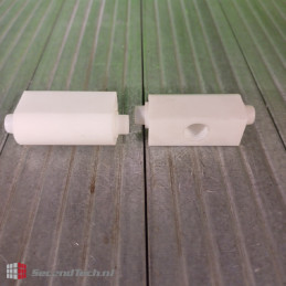 Tapflo NEW! 2 Pcs. 6-009-13-1 In/Outlet PTFE Dimensions 62/25,2/21,5mm Thread 1/4" Part Size TR9