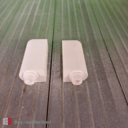 Tapflo NEW! 2 Pcs. 6-009-13-1 In/Outlet PTFE Dimensions 62/25,2/21,5mm Thread 1/4" Part Size TR9