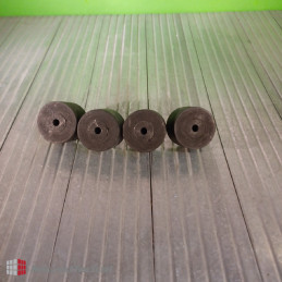 Tapflo NEW! 4 Pcs. 6-400-17 Rubber Foot NBR Dimensions 8/30/40mm Part Size T200