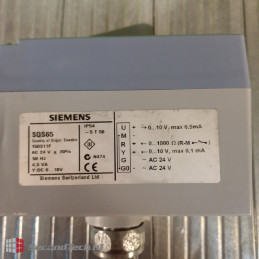 Siemens SQS65 150311F 24V AC 4.5 VA IP54