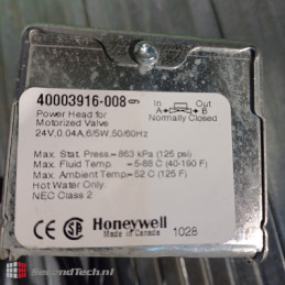 Honeywell NEW! 40003916-008 Replacement Power head for Motorized Valve 24V