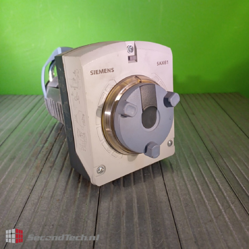 Siemens Sax 61.03 Electromotoric Actuator AC/DC 24V 50/60 Hz 800 N IP54