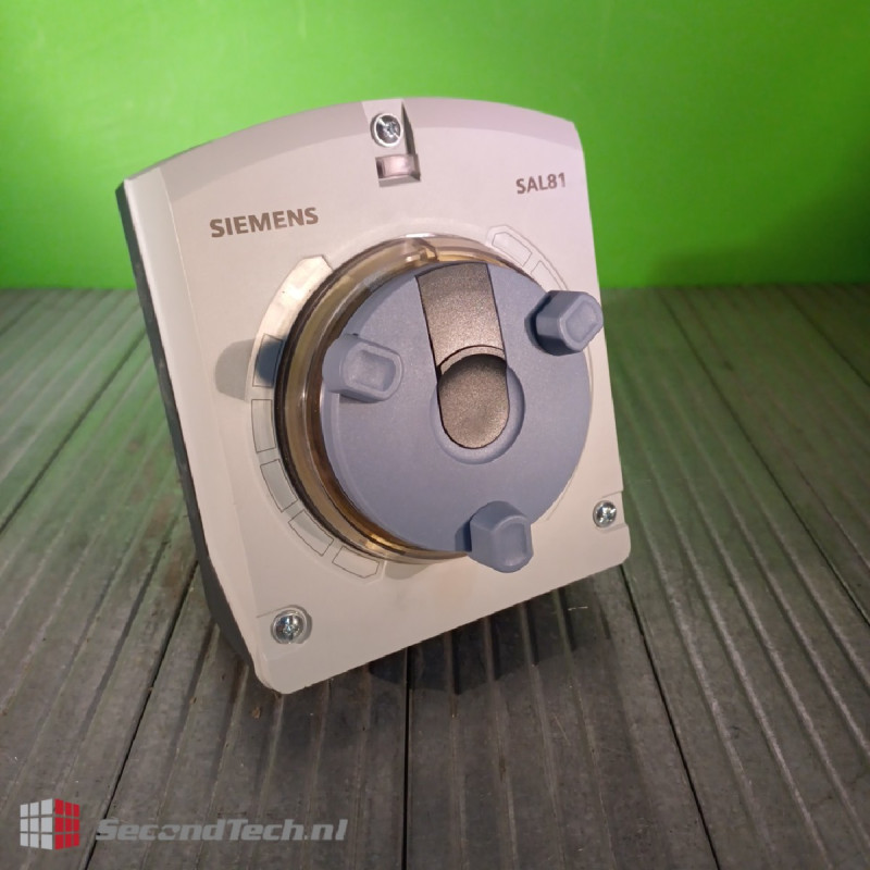 Siemens SAL81.00T10 Electromotoric Servomotor 50/60 Hz 10 Nm IP54 Siemens SAL81.00T10 Electromotoric Servomotor 50/60 Hz 10 Nm IP54
