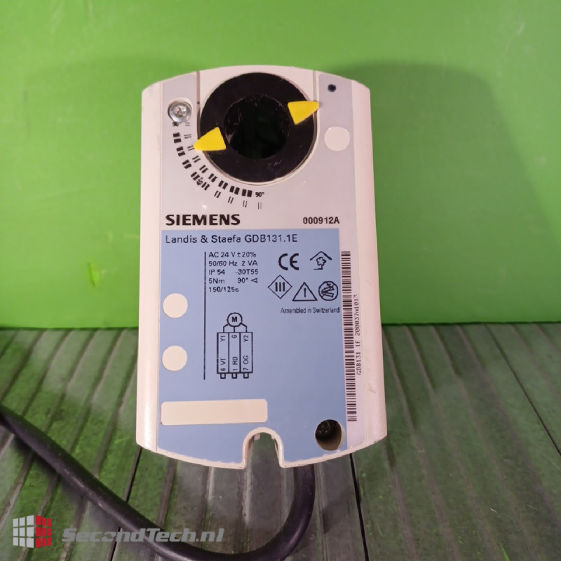 Siemens GDB131.1E Air Damper Actuator 24V AC IP54