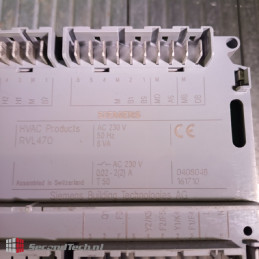 Siemens RVL470 Heating Controller With Socket 230 V AC 50 Hz