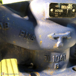 Three way valve Belimo H750R KVS40 - actuator Belimo NVY24-MFT DN50