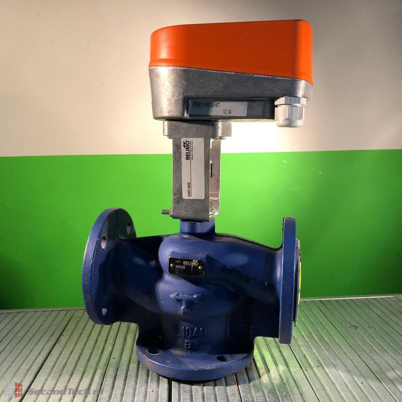 Three way valve Belimo H750R KVS40 - actuator Belimo NVY24-MFT DN50 Three way valve Belimo H750R KVS40 - actuator Belimo NVY24-MFT DN50
