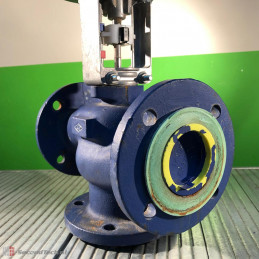 Three way valve Belimo H750R KVS40 - actuator Belimo NVY24-MFT DN50