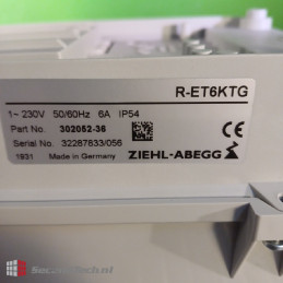 Ziehl-Abegg NEW! R-ET6KTG Transformer Based Controller 230 V AC 50/60 Hz