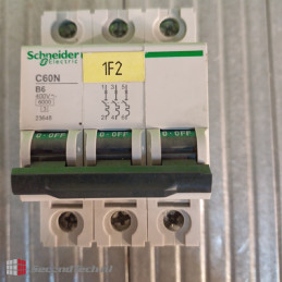 Schneider electric C60N B6 3P 400 V AC