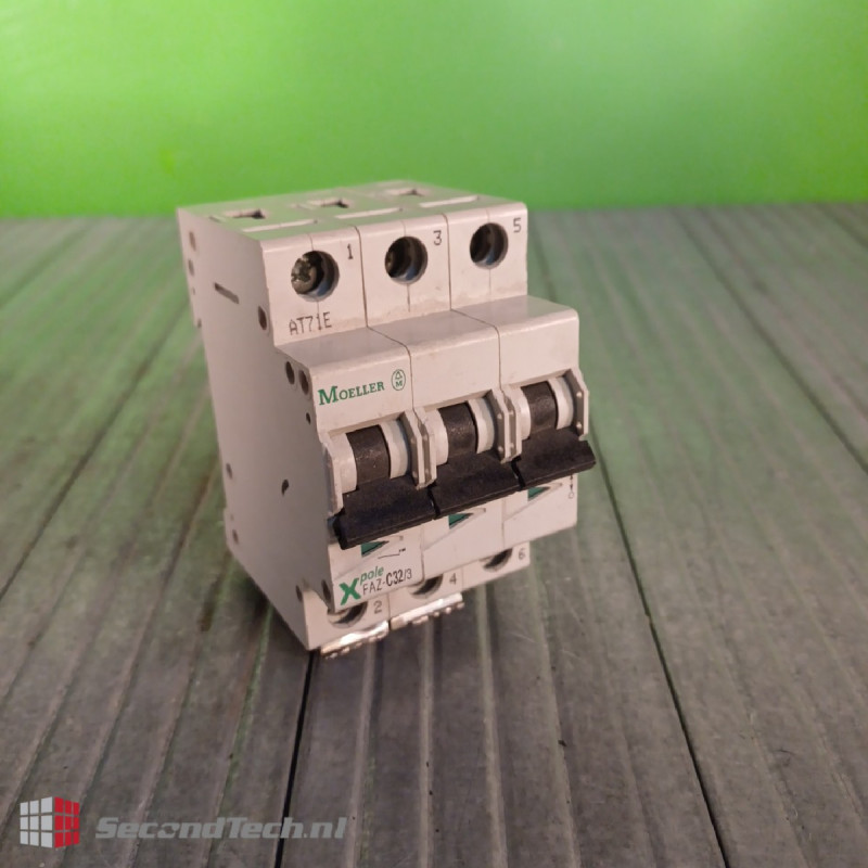 Moeller FAZ-C32/3 XPole 278876 400 V AC Moeller FAZ-C32/3 XPole 278876 400 V AC
