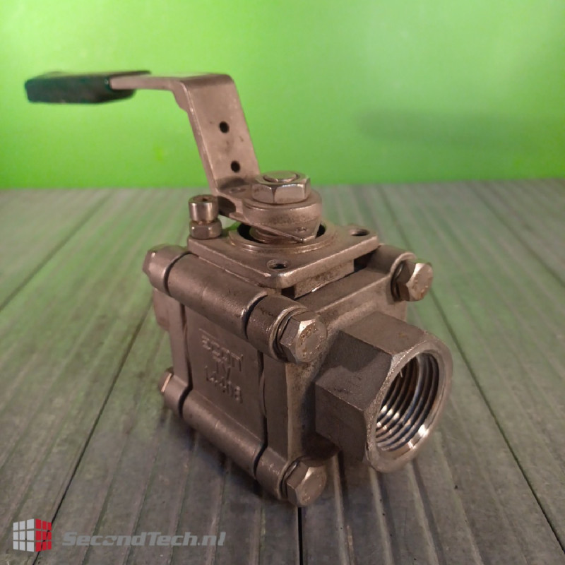 Econosto DN 25FS Econ TV 1.4408 Ball Valve DN25