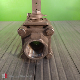 Econosto DN 25FS Econ TV 1.4408 Ball Valve DN25