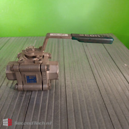 Econosto DN 25FS Econ TV 1.4408 Ball Valve DN25