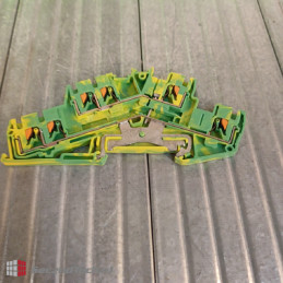 PHOENIX Contact 5x 3210602 PTTBS 2,5 TWIN-PE - Double Level Terminal Block NEW!