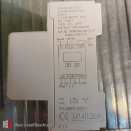 Finder 7E.46.8.400.0212 FIN KWH-M 3X65A LCD MID MODBUS 3x 230/400 VAC