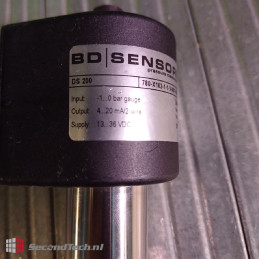 BD Sensors DS 200 780-X102-1-1-3-N01-100-1-000 Electronic Pressure Switch 24 V DC 0-600 Bar