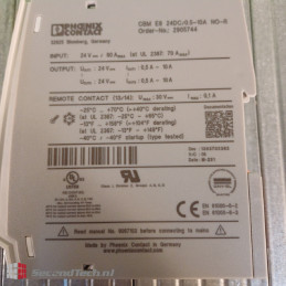 PHOENIX Contact CBM E8 24DC/0.5-10A NO-R 2905744 24 V DC 80A