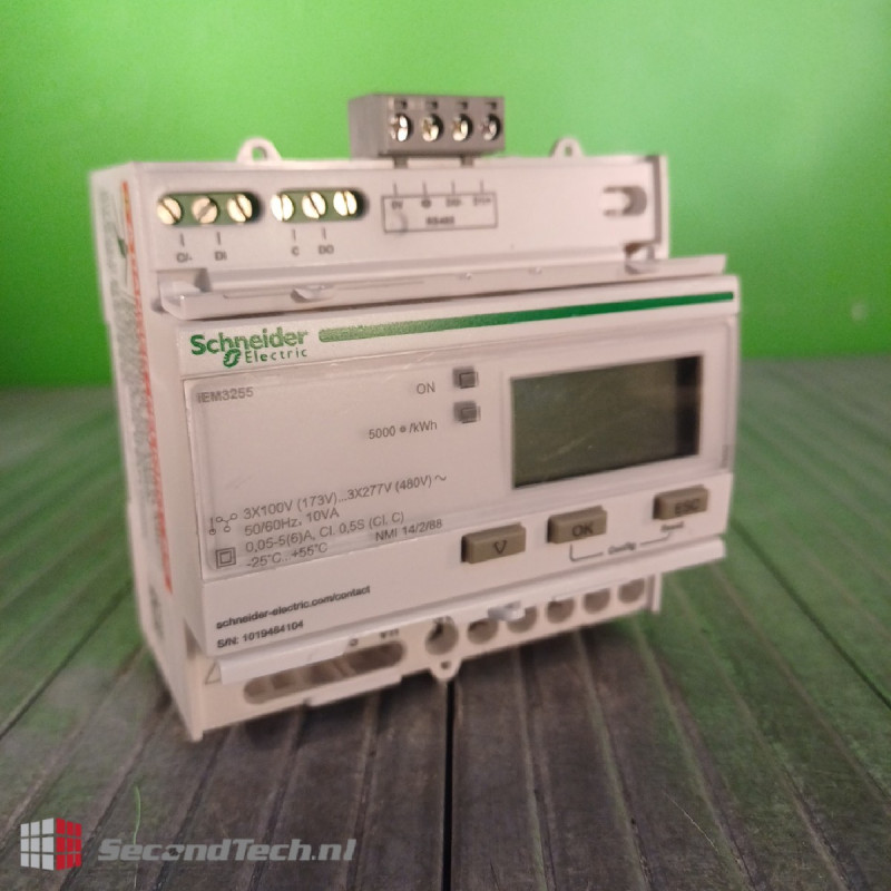 Schneider electric A9MEM3255 3 Phase LCD Energy Meter 230 V AC