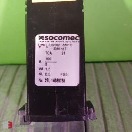 Socomec TCA 21 100/5 cl.0,5 1,5VA 100A 50/60 Hz
