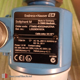 Endress hauser FTM50-4GG2A4A37AA Vibronic Point Level Detection